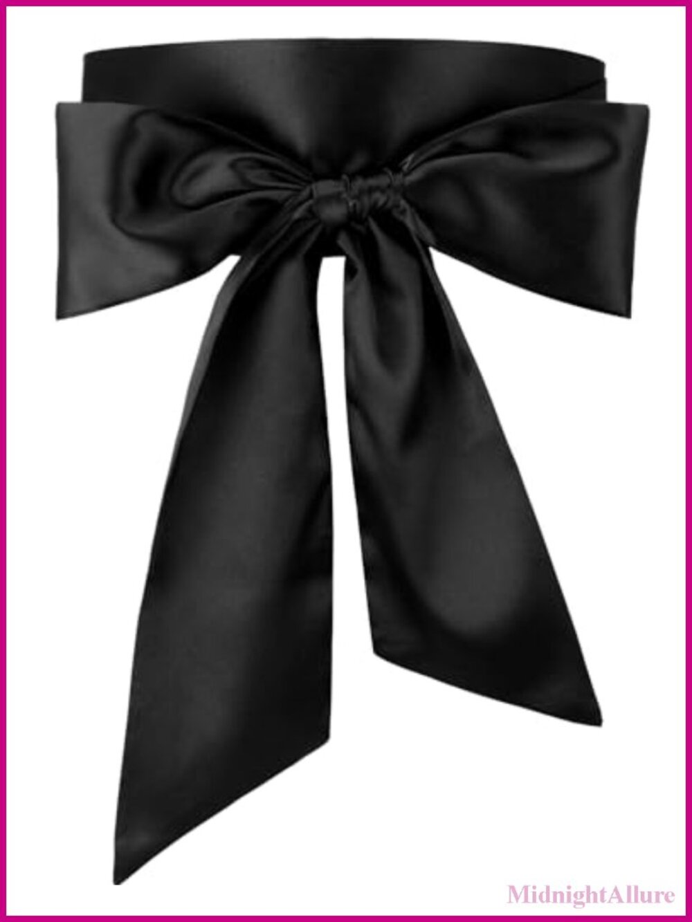 Satin Waist Belt for Dress Sash Tie Obi Belt Wedding Party Accessory